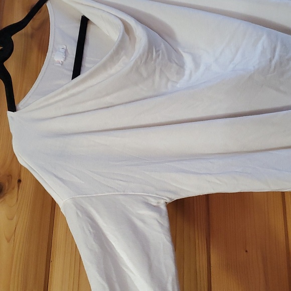 Draped neck maternity top - Picture 3 of 6